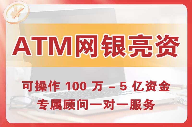 玉树ATM机、网银亮资显账
